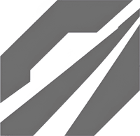 Минималистичный абстрактный логотип компании ГКХ Метал в серых тонах на белом фоне